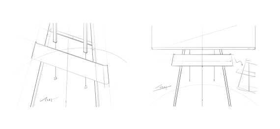 Industrial Design of FS31 TV Stand